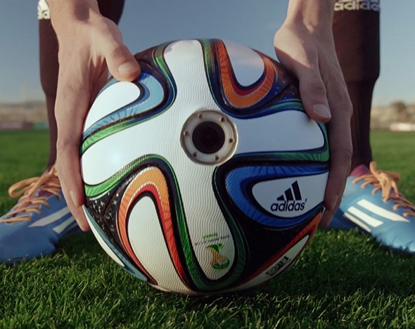 Официальный мяч чемпионата мира по футболу будет снимать панорамное видео
